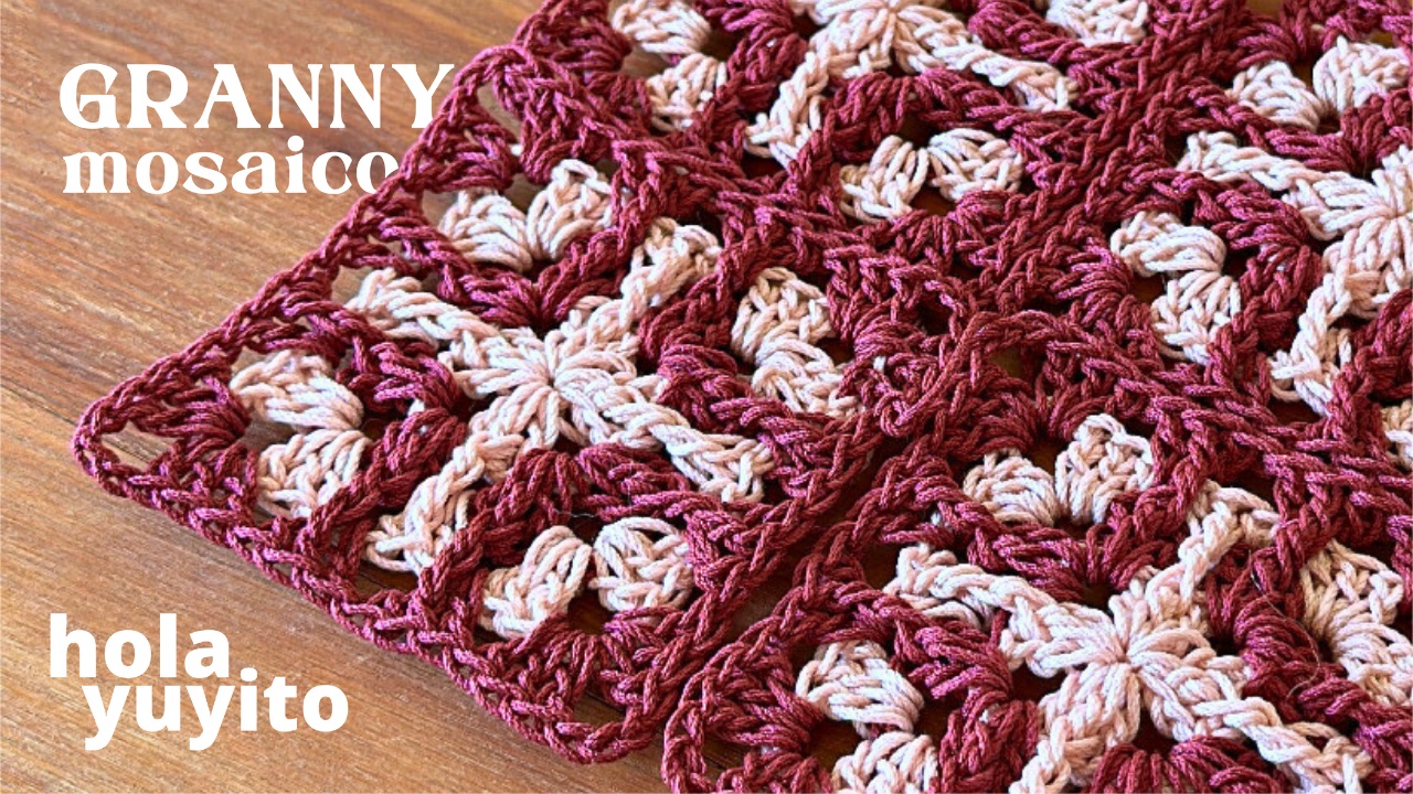 Mosaico de la abuela | Tutorial paso a paso para principiantes | ¡Súper fácil!